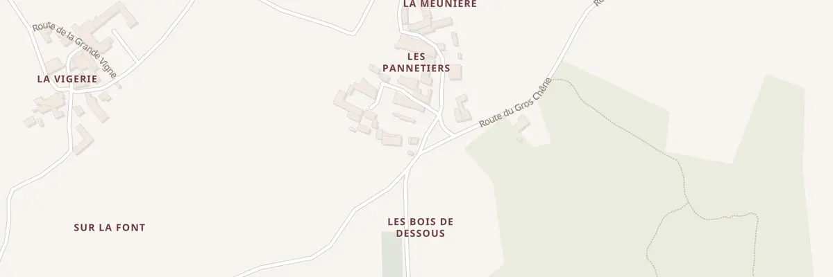 Plan du 5018 Les Pannetiers à Moulidars