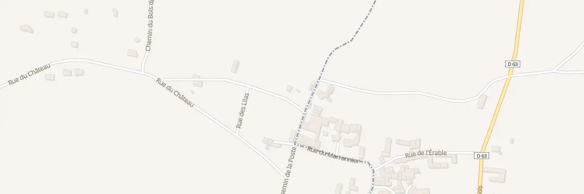 Plan du 5 Rue des Romains à Mérignac