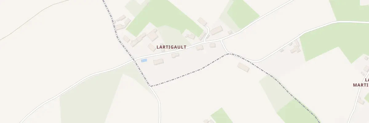 Plan du 6 Lartigault à Lezay