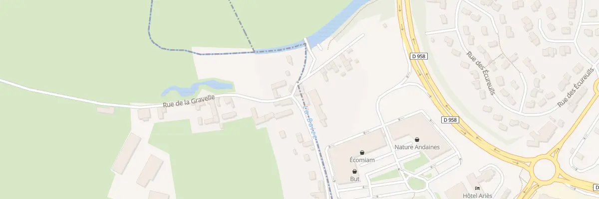 Plan du 2 Rue de la Gravelle à Sarceaux