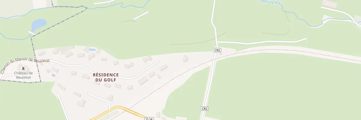 Plan du 30 Che du Manoir de Beuzeval à Gonneville-sur-Mer