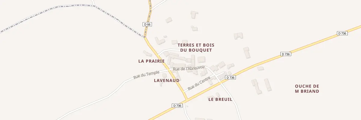 Plan du 106 Rte de Patreville à Rouillac