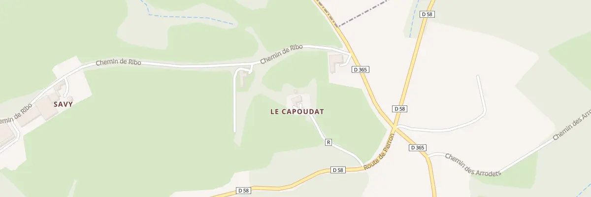 Plan du 9 Rte de Perron à Madiran