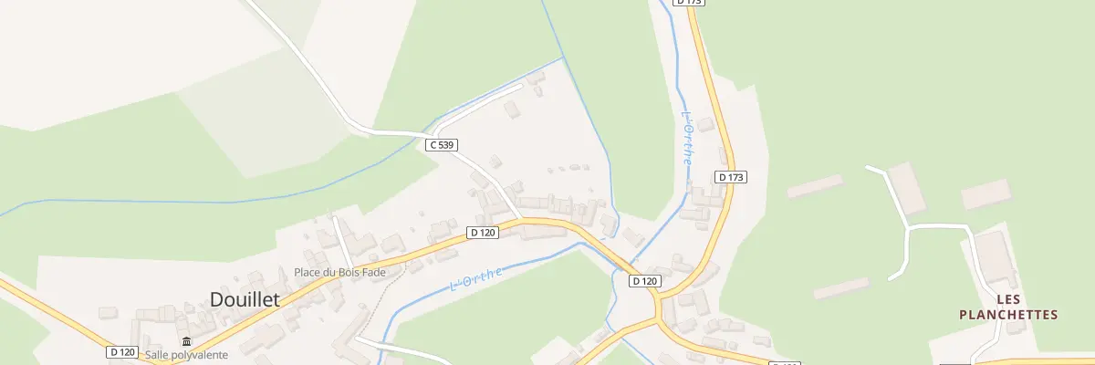 Plan du 56 Rue Robert Triger à Douillet