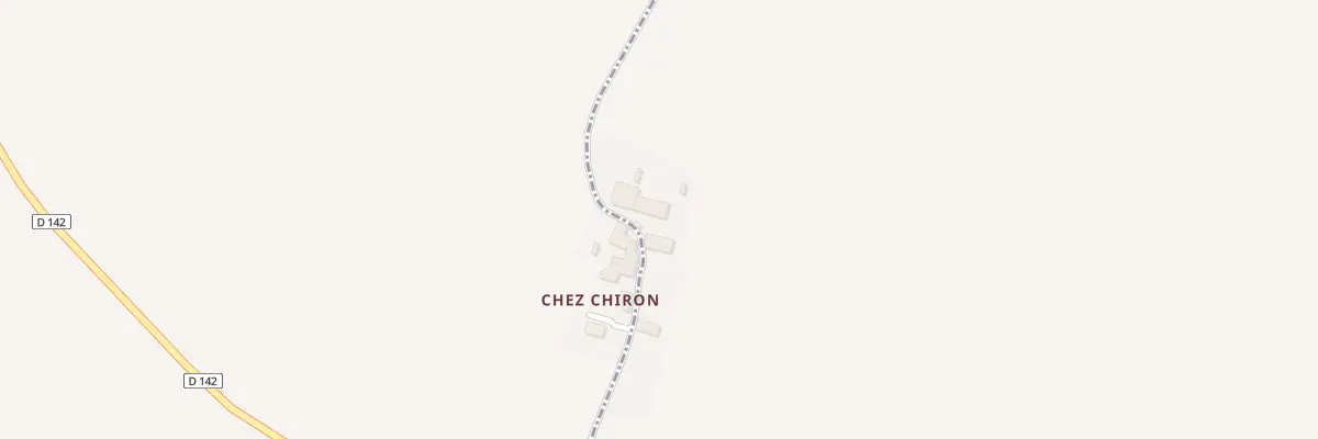Plan du 5046 Chez Chiron à Sainte-Souline