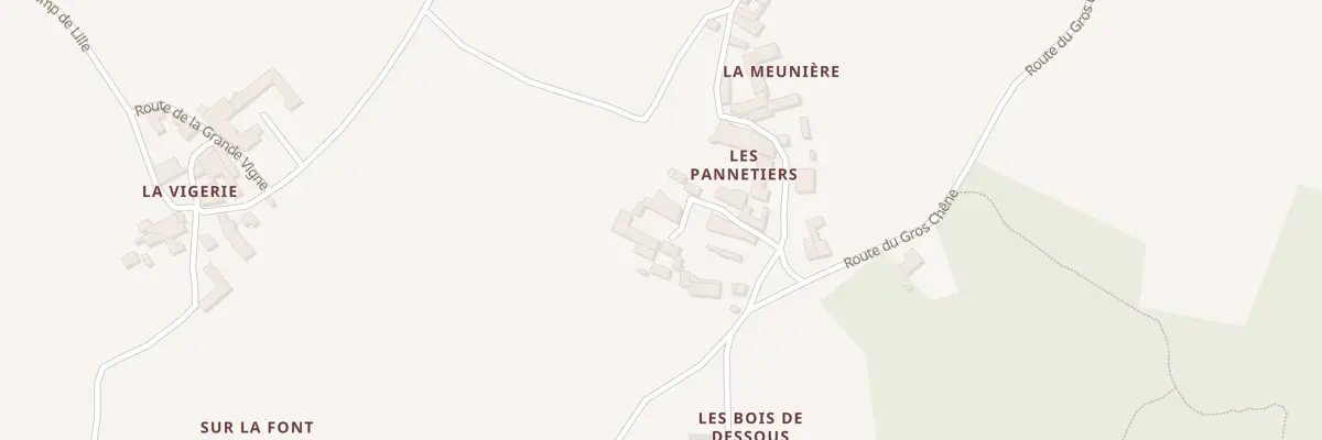 Plan du 5025 Les Pannetiers à Moulidars