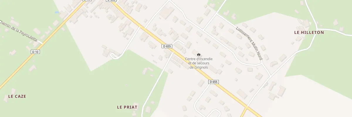Plan du 58 Rte de Casteljaloux à Grignols