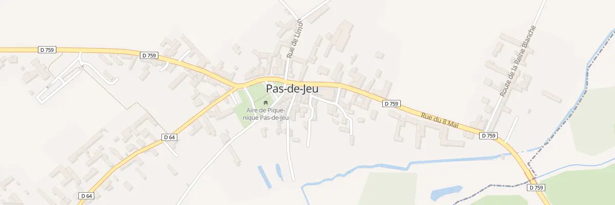 Plan du 1 Imp de l’Église à Pas-de-Jeu