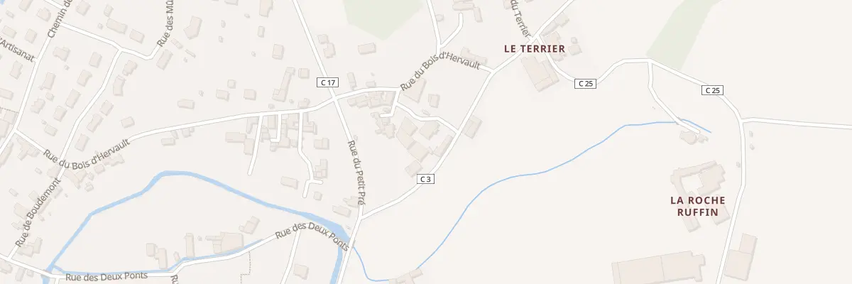Plan du 15 Rue des Gaultières à Pamproux