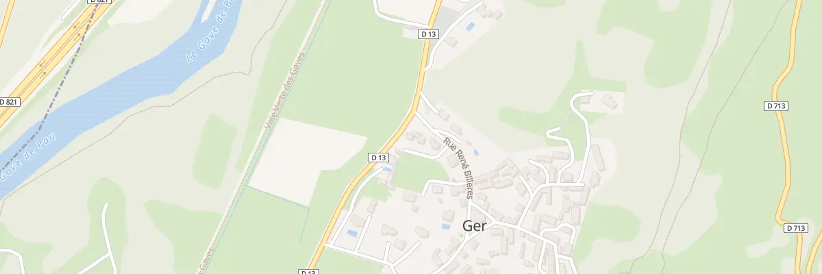 Plan du 5100 Imp du Moursaa à Ger