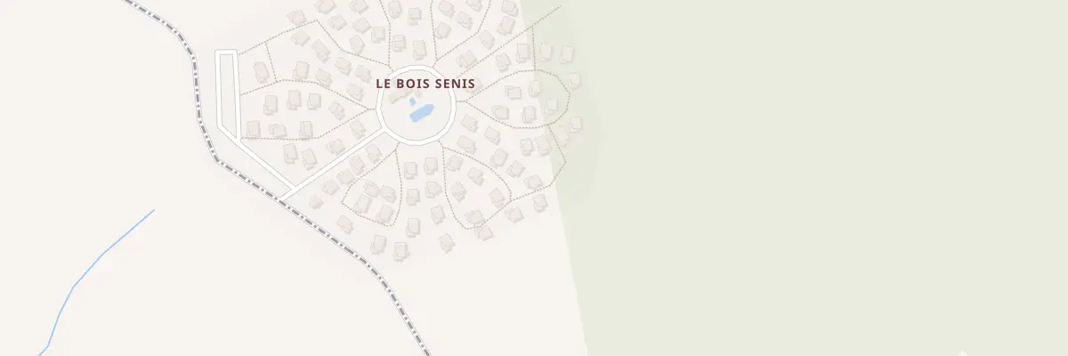 Plan du 33 Le Bois Senis aux Forges