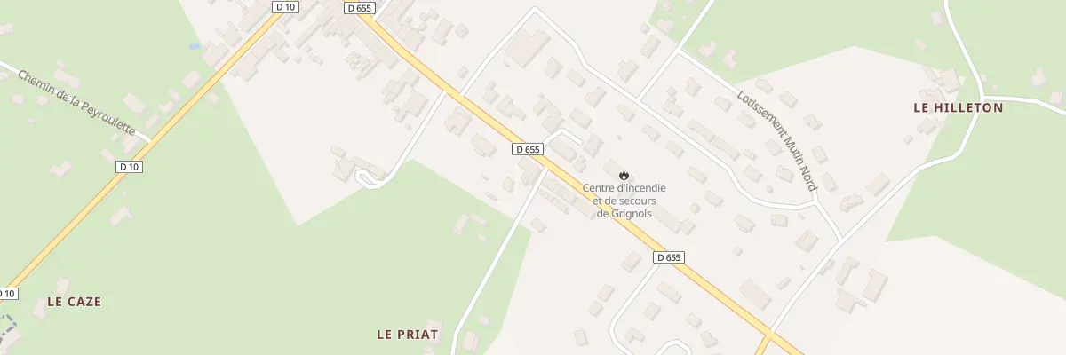 Plan du 52 Rte de Casteljaloux à Grignols