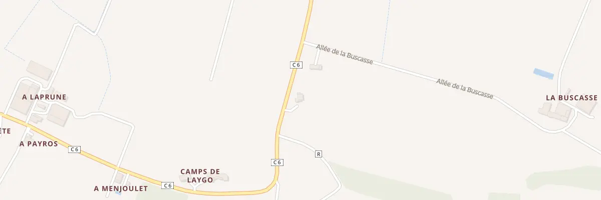 Plan du 5100 A la Buscasse à Sarragachies