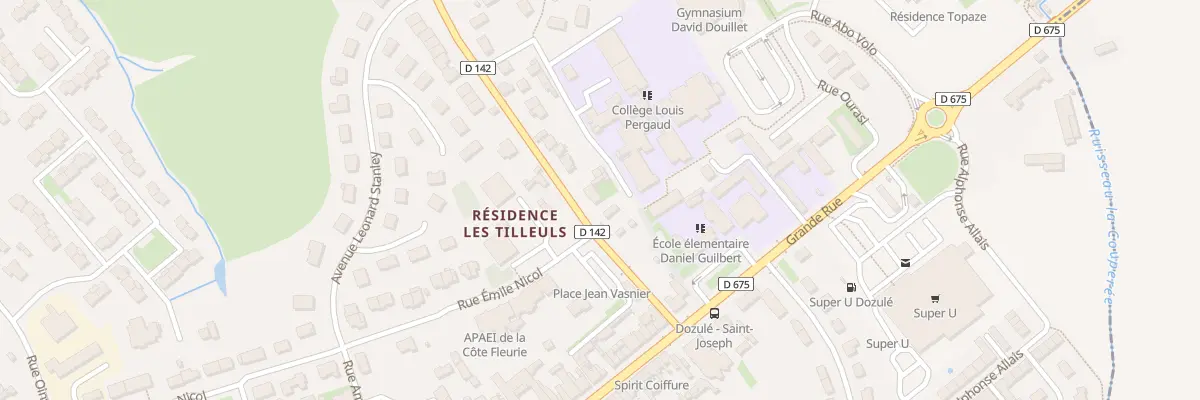 Plan du 9 Rue du Mesnil-Da à Dozulé