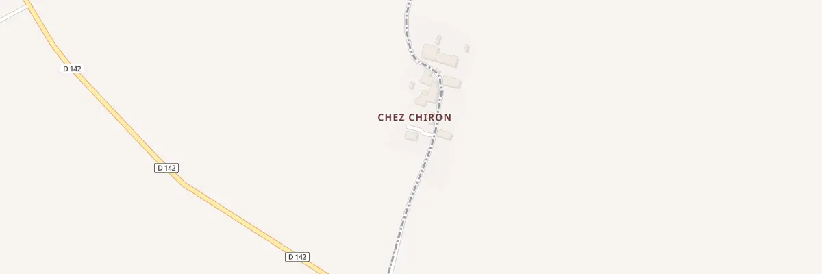 Plan du 199 Rte de Chez Chiron à Berneuil