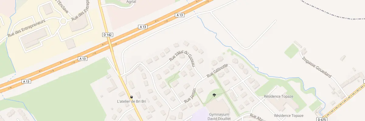 Plan du 10 Rue Idéal du Gazeau à Dozulé