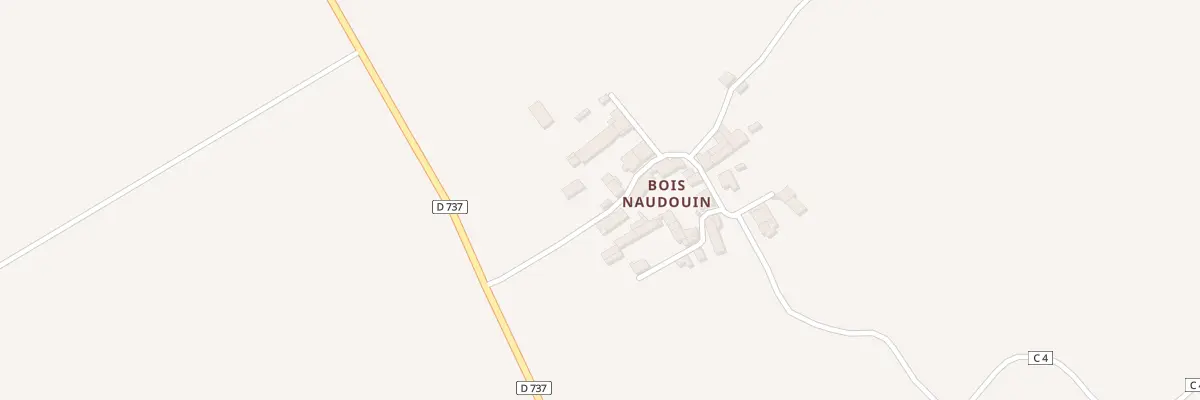 Plan du 1 Rue des Bois Naudouin à Loubillé