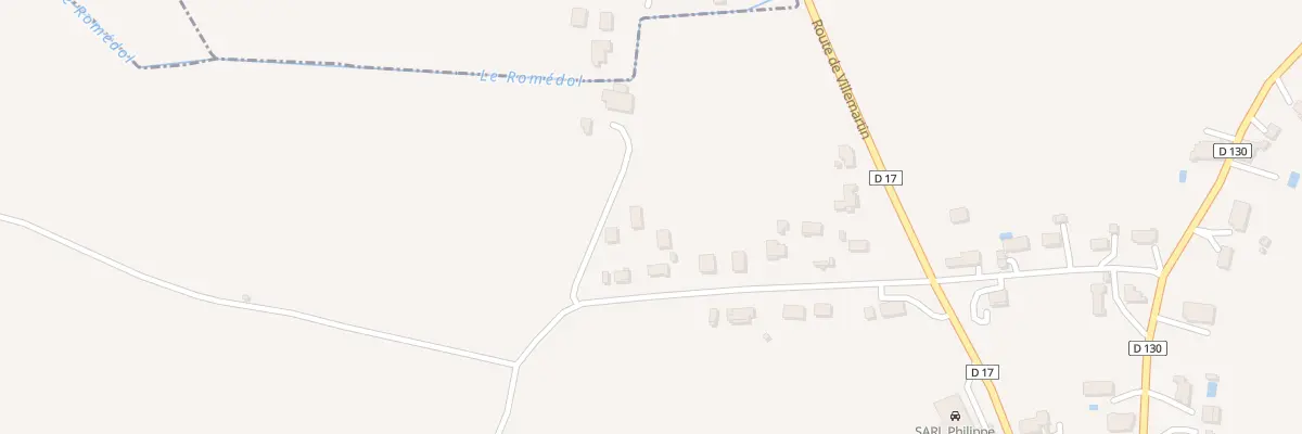 Plan du 8B La Fantaisie à Pujols