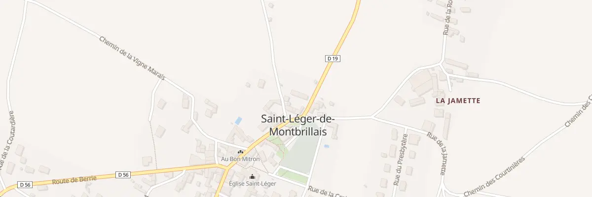 Plan du 5111 Pl du Docteur Colas à Saint-Léger-de-Montbrillais