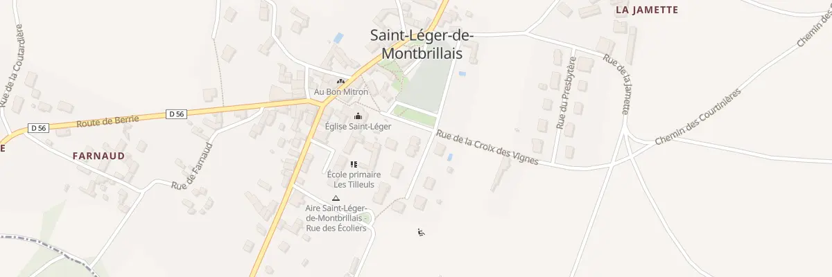 Plan du 2 Imp du Prieure à Saint-Léger-de-Montbrillais