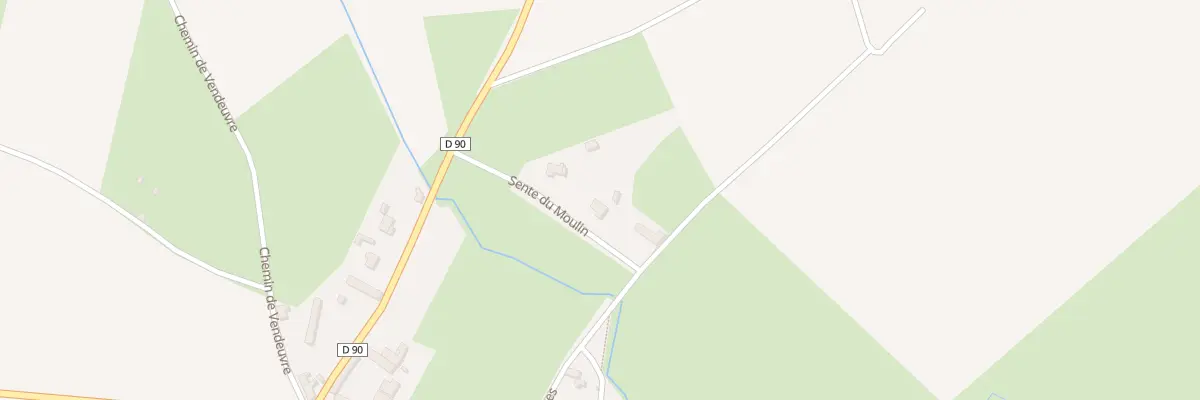 Plan du 9 Sen du Moulin à Courcy