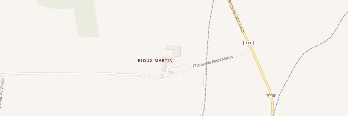 Plan du 3 Che de Rioux Martin à Saint-Aulais-la-Chapelle