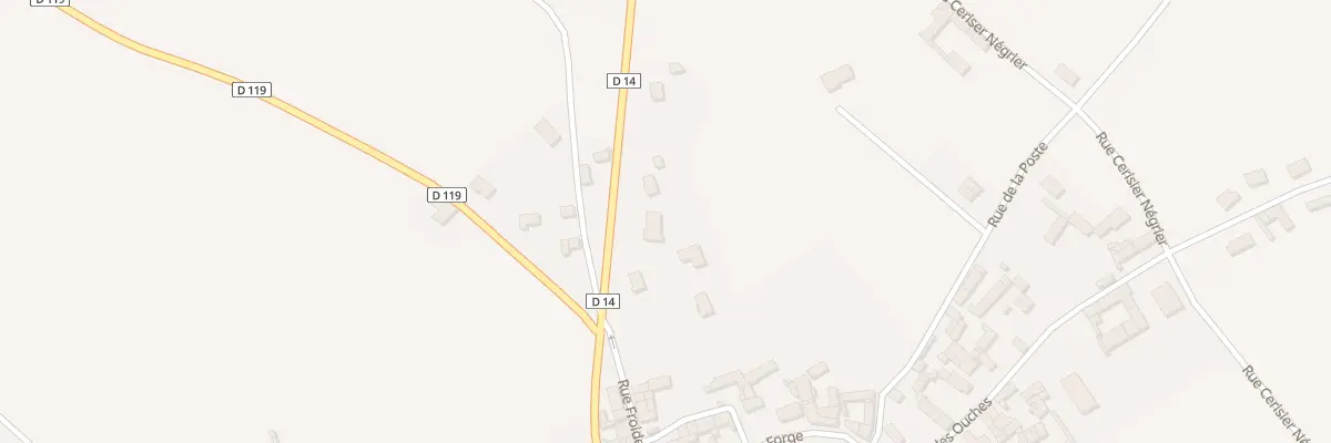 Plan du 5248 Rte de Hiersac Rouillac à Échallat