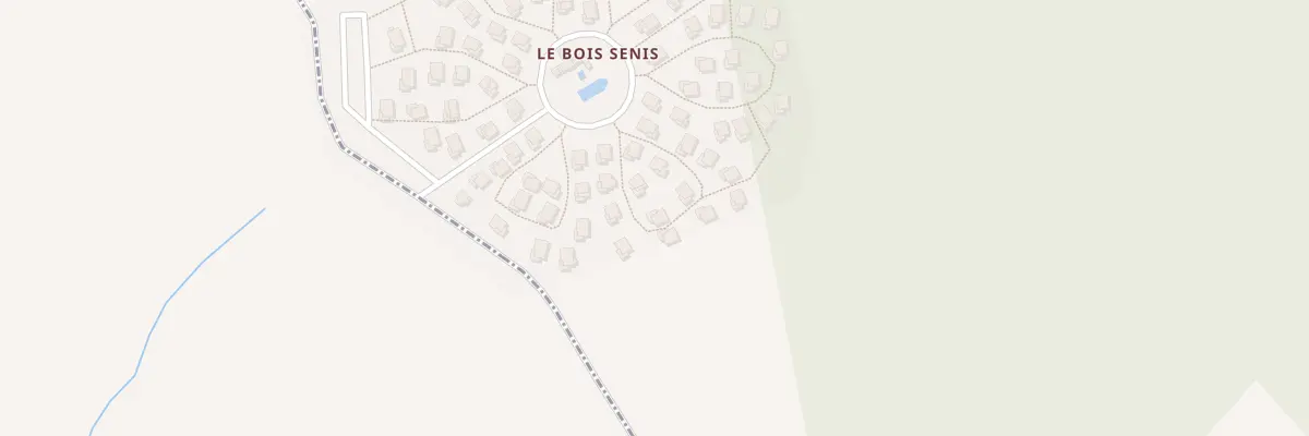 Plan du 24 Le Bois Senis aux Forges