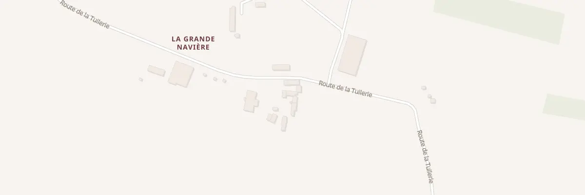 Plan de La Tuilerie à La Lande-de-Goult
