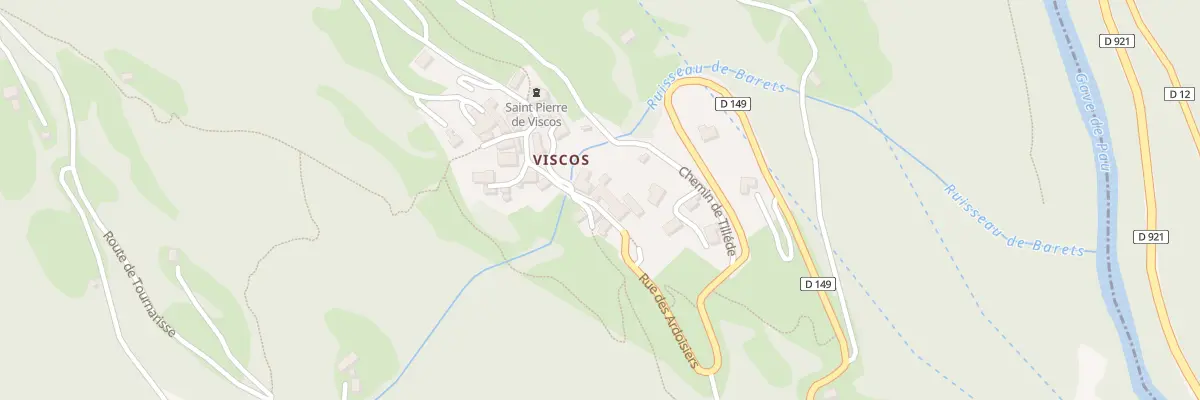 Plan du 3 Le Village à Viscos