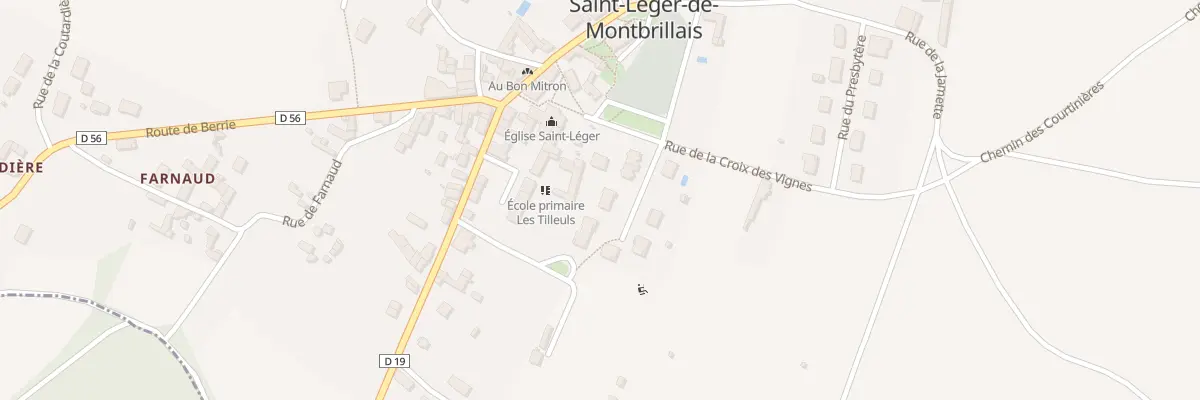 Plan du 6 Imp du Prieure à Saint-Léger-de-Montbrillais