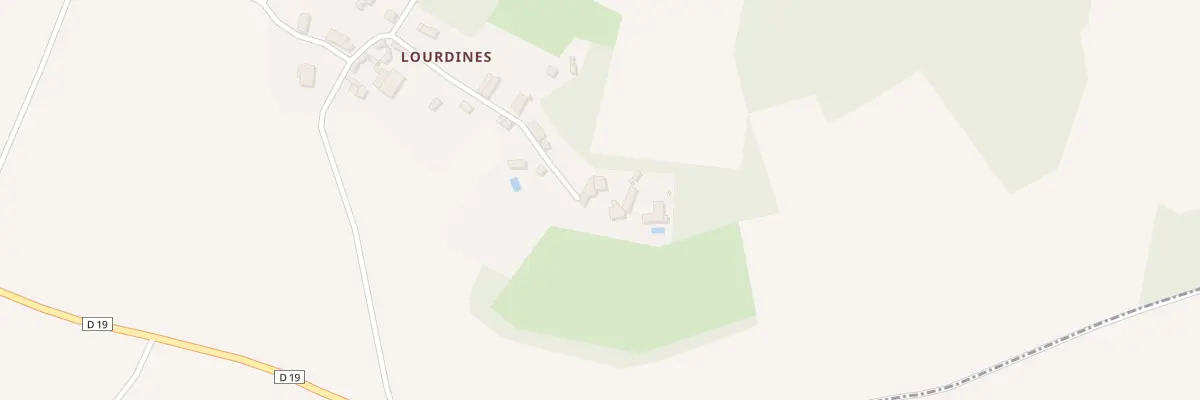 Plan du 11 Lourdines à Curçay-sur-Dive