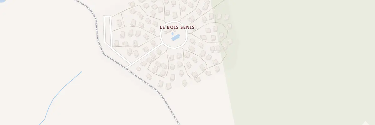 Plan du 25 Le Bois Senis aux Forges