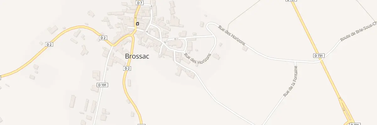 Plan du 2 Rue des Horizons à Brossac