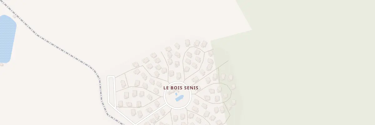 Plan du 74 Le Bois Senis aux Forges