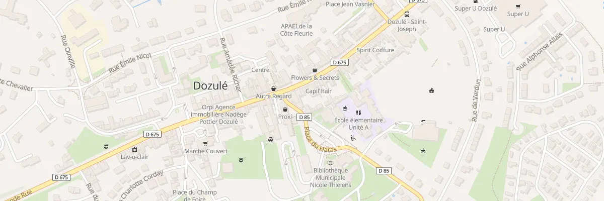 Plan du 94 Gr Grande Rue à Dozulé