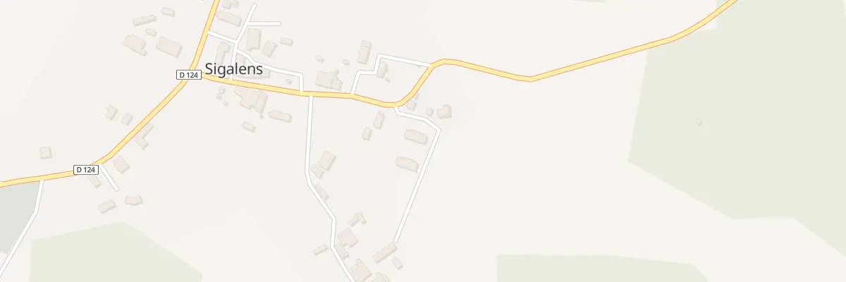 Plan du 9 A la Traverse à Sigalens