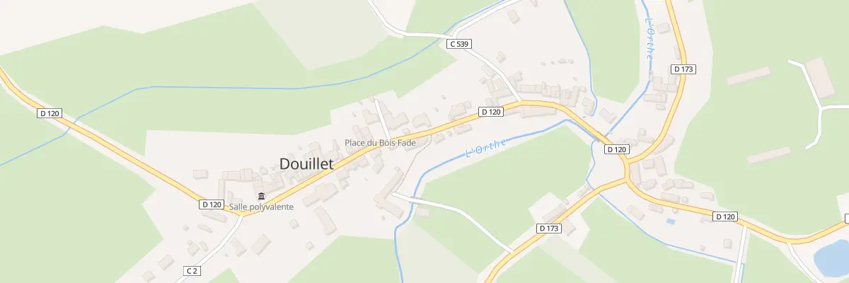 Plan du 19 Rue Robert Triger à Douillet