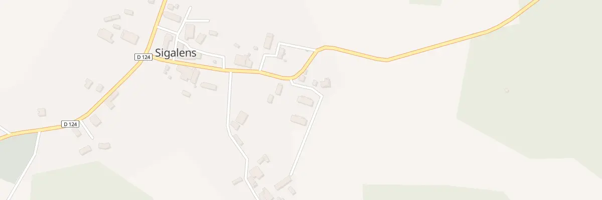 Plan du 8 A la Traverse à Sigalens