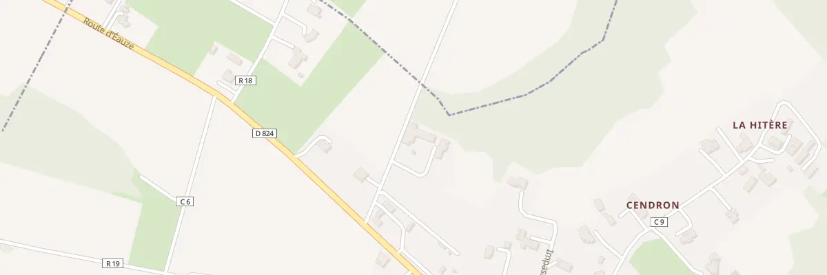 Plan du 8 Rte Jean de Bordeaux à Larée