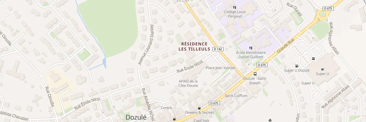 Plan du 32 Rue Émile Nicol à Dozulé