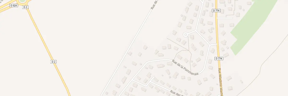 Plan du 7 Rue de Fleuré à Sarceaux