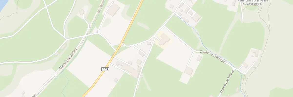 Plan du 21 Rue des Lanettes à Ger