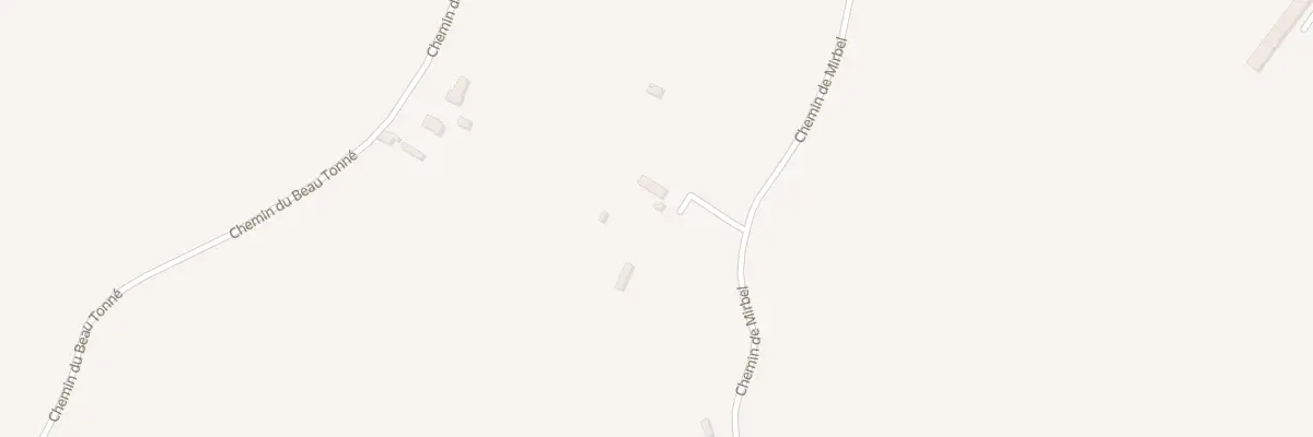 Plan du 600 Che de Mirbel à Belle Vie en Auge