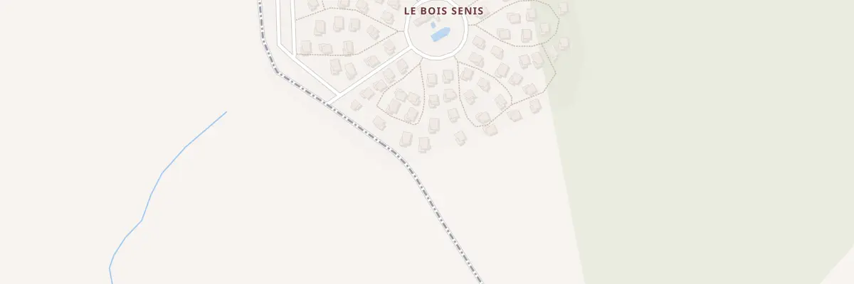 Plan du 13 Le Bois Senis aux Forges