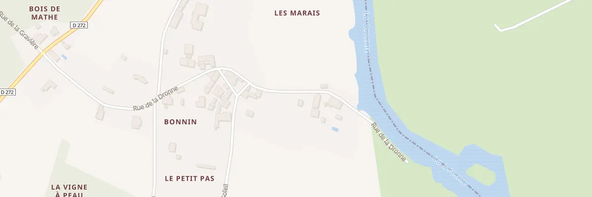 Plan de Bonnin à La Barde