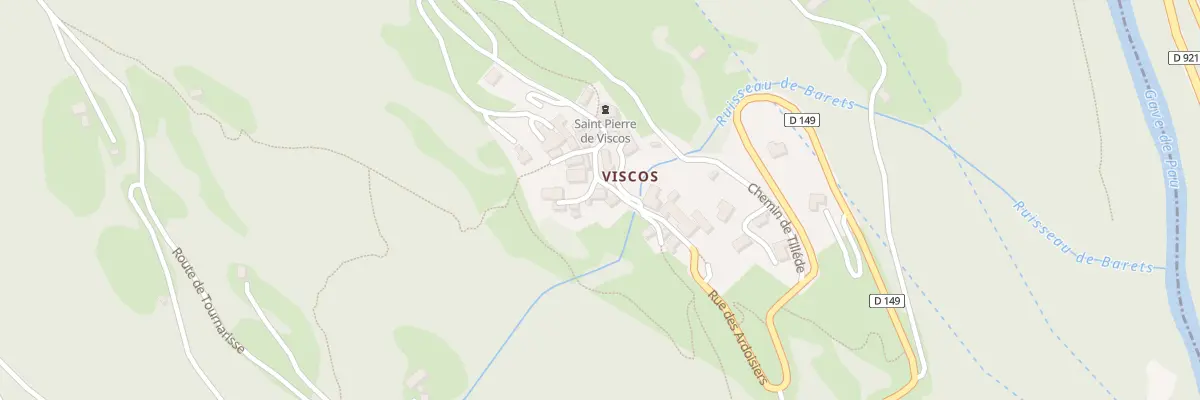 Plan du 9 Le Village à Viscos