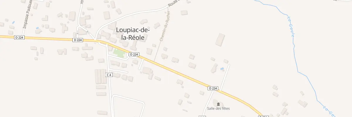 Plan du 603 Rue Jean Gaston Dumeste à Loupiac-de-la-Réole