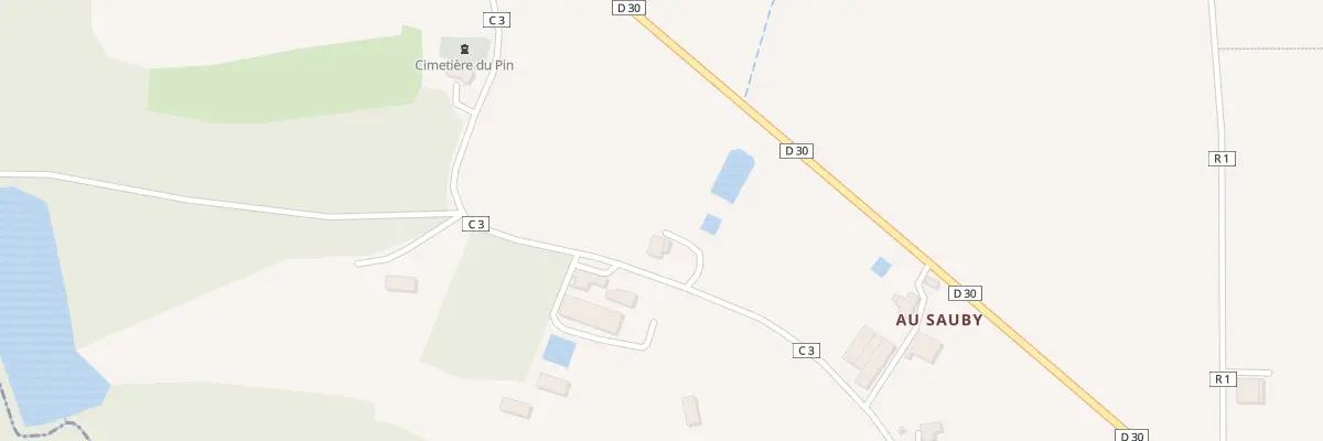 Plan du 41 Rte du Pin à Ayzieu