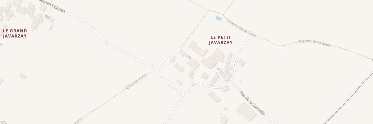 Plan du 4 Imp du Gros Chene Le Gd Javarz à Bougon